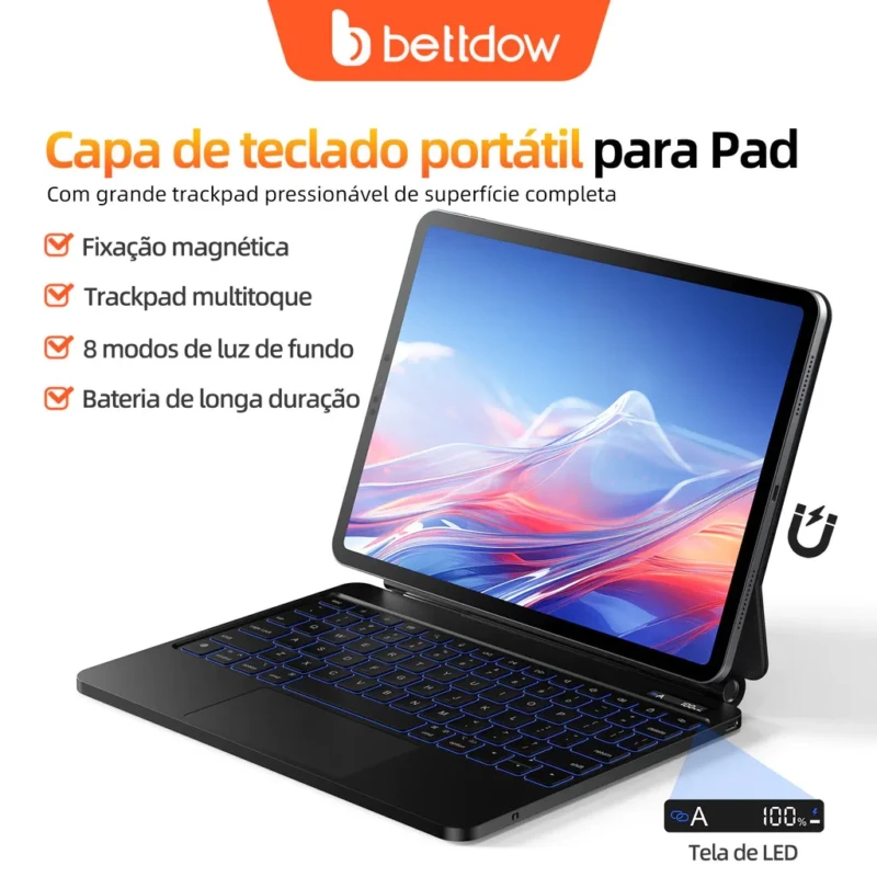 BETTDOW Teclado Mágico Magnético